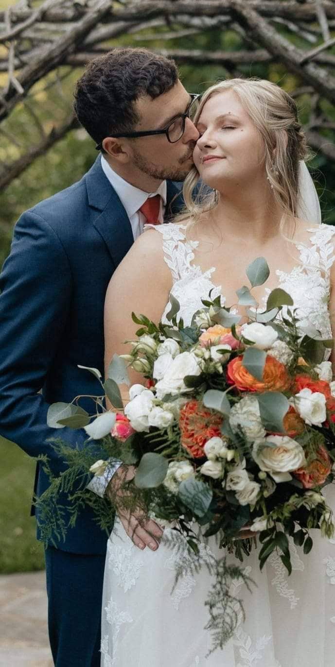 Leonard-Hall wedding Bouquet